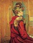 Henri de Toulouse-Lautrec Girl in a Fur, Mademoiselle Jeanne Fontaine painting